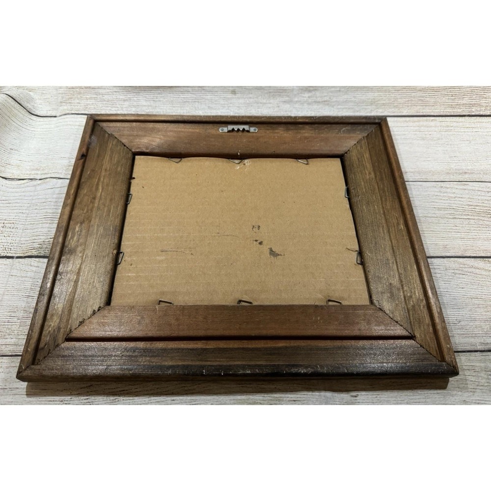 Currier & Ives Old Mill Water Metalcraft Gold Foil Metallic Print (6 x 8) Framed - Picture 3 of 8